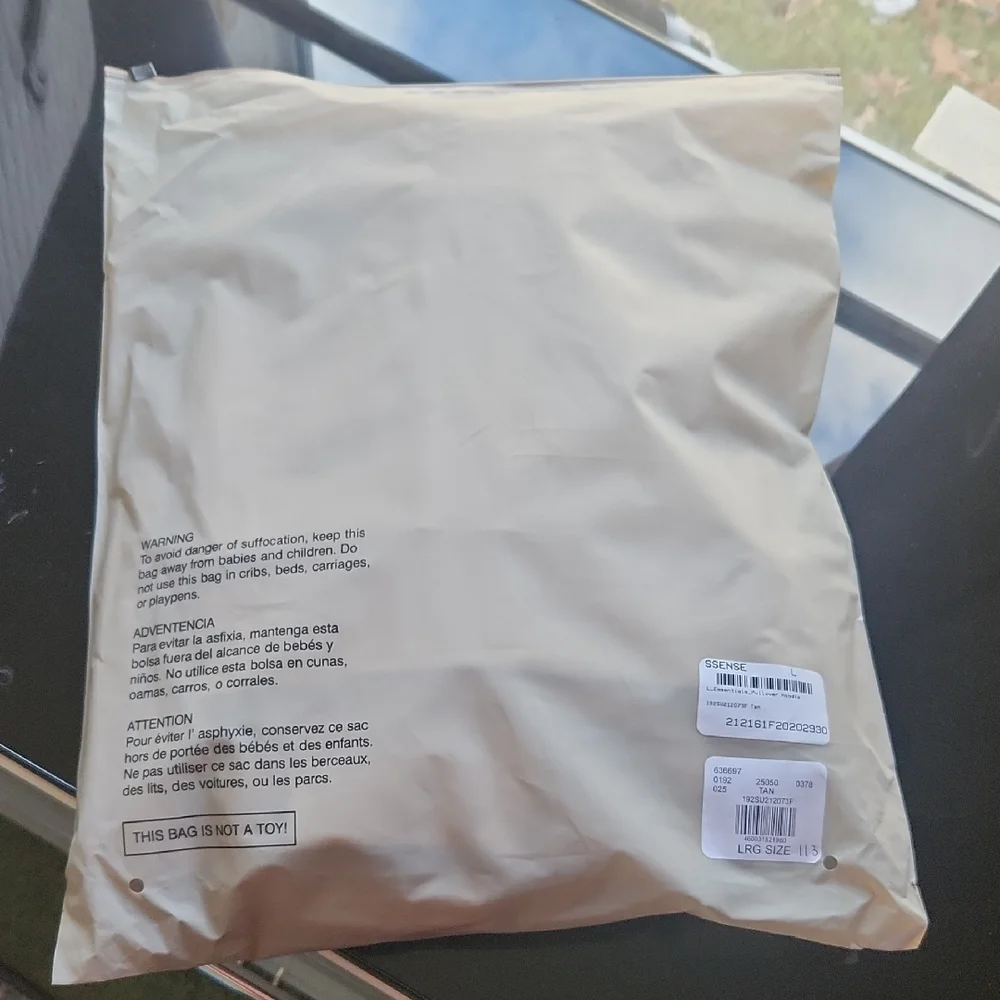 Fear of God Essentials Pullover Hoodie | Tan - Picture 12 of 13